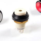 A4126 Split waterproof button switch with light white