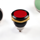 A4196 metal waterproof pushbutton switch red